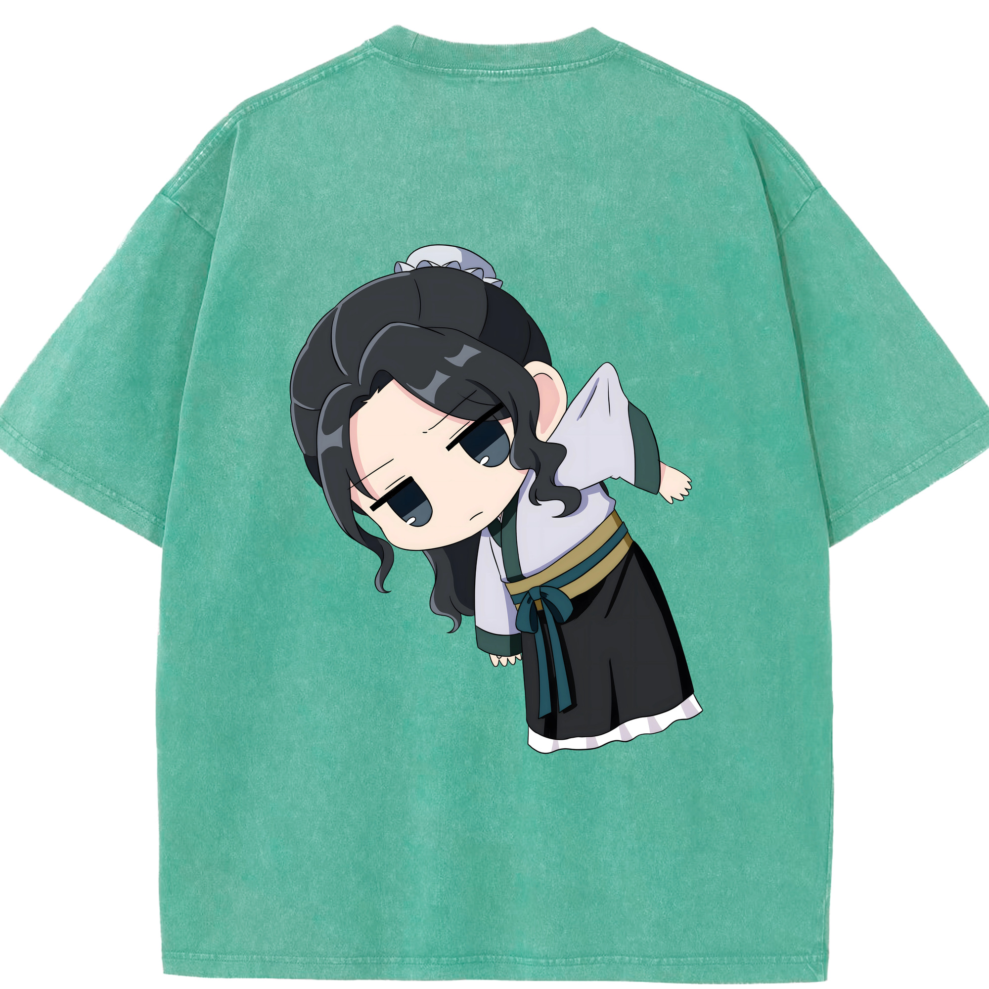 （画像用） 薬屋のひとりごと The Apothecary Diaries 綿100% ヴィンテージ風 半袖Tシャツ（背面プリント）